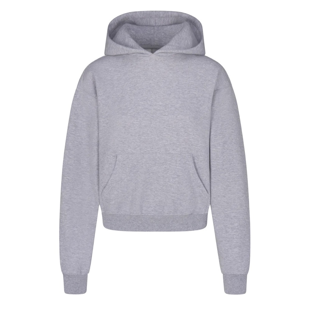 SKIMS COTTON FLEECE PULLOVER HOODIE